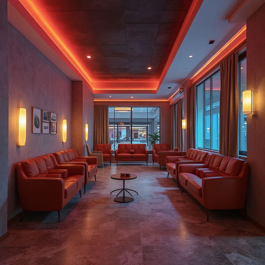 Waiting lounge area